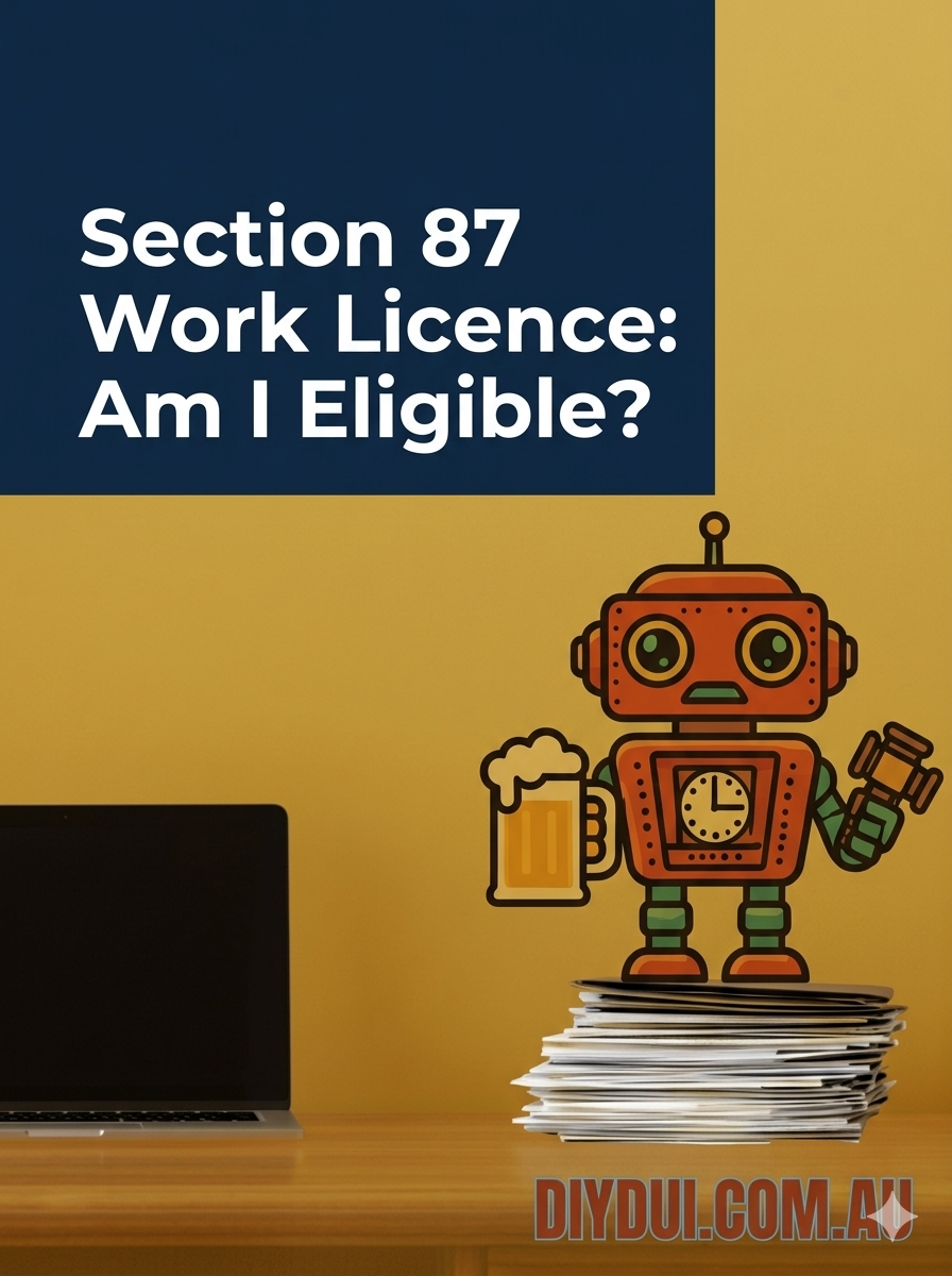 Section 87 DUI Work Licence QLD: Am I Eligible?