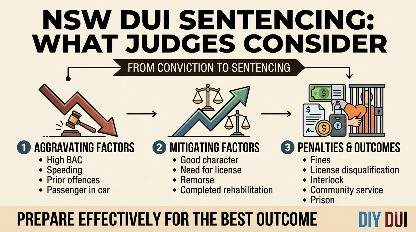 NSW DUI Sentencing: What Judges Consider