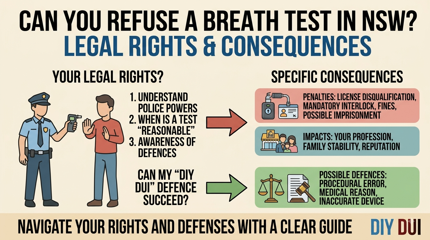 Refuse a Breath Test NSW? Legal Rights